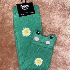 Spencer's Green Frog Leg Warmers for Kids